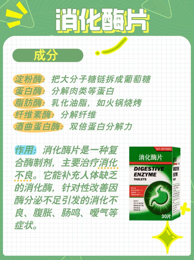 太极消化酶片的功能主治(图2)