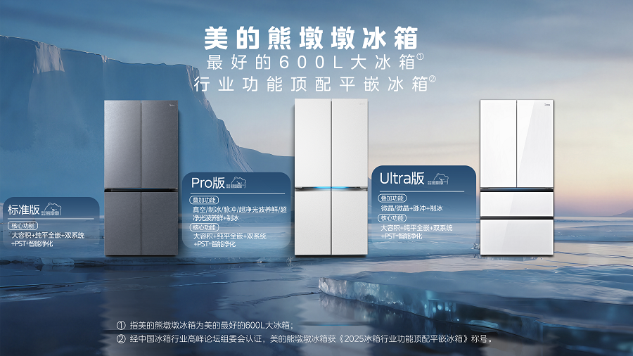 口碑之选——第一波双11消费者选择了美的熊墩墩冰箱(图2)