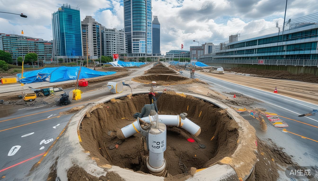 海原县地下管网大改造完成！你家门口的路再也不会积水堵车了吗？(图3)