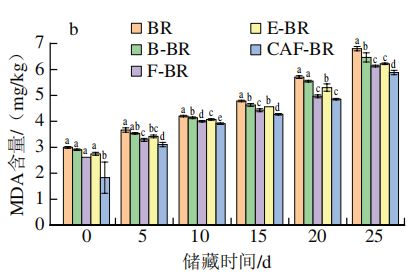 《食品科学》：北京工商大学王静教授等：纤维素酶协同植物乳植杆菌P-8发酵法改善糙米的储藏特性(图6)